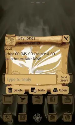 GOSMS Ichigo android App screenshot 0